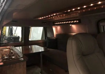 CMC Nederland - Slaaphefdak op maat gemaakt - GVC binnenkant met licht