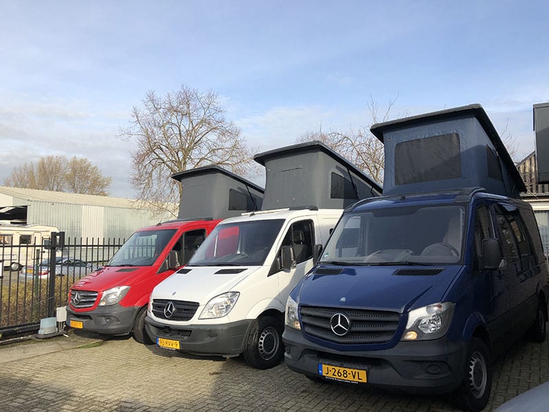CMC Nederland - 3 verschillende Mercedes Sprinters